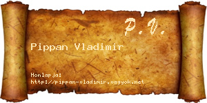 Pippan Vladimir névjegykártya